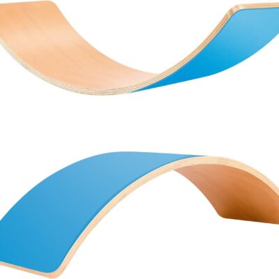 Wooden Balance Board Kids, 37" Natural Wobble Board Wooden Toys for Toddlers Kids & Adults, Birthday Gifts for 3 4 5 6 7 8 Year Old Boys Girls Kids, Open Ended Montessori Waldorf Learning Toy
