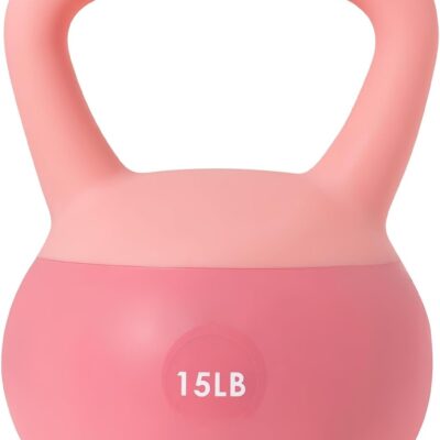 Soft Kettlebell Weight, 10?C50 lb Options, Anti-Slip Grip for Beginner and Home Strength Workouts
