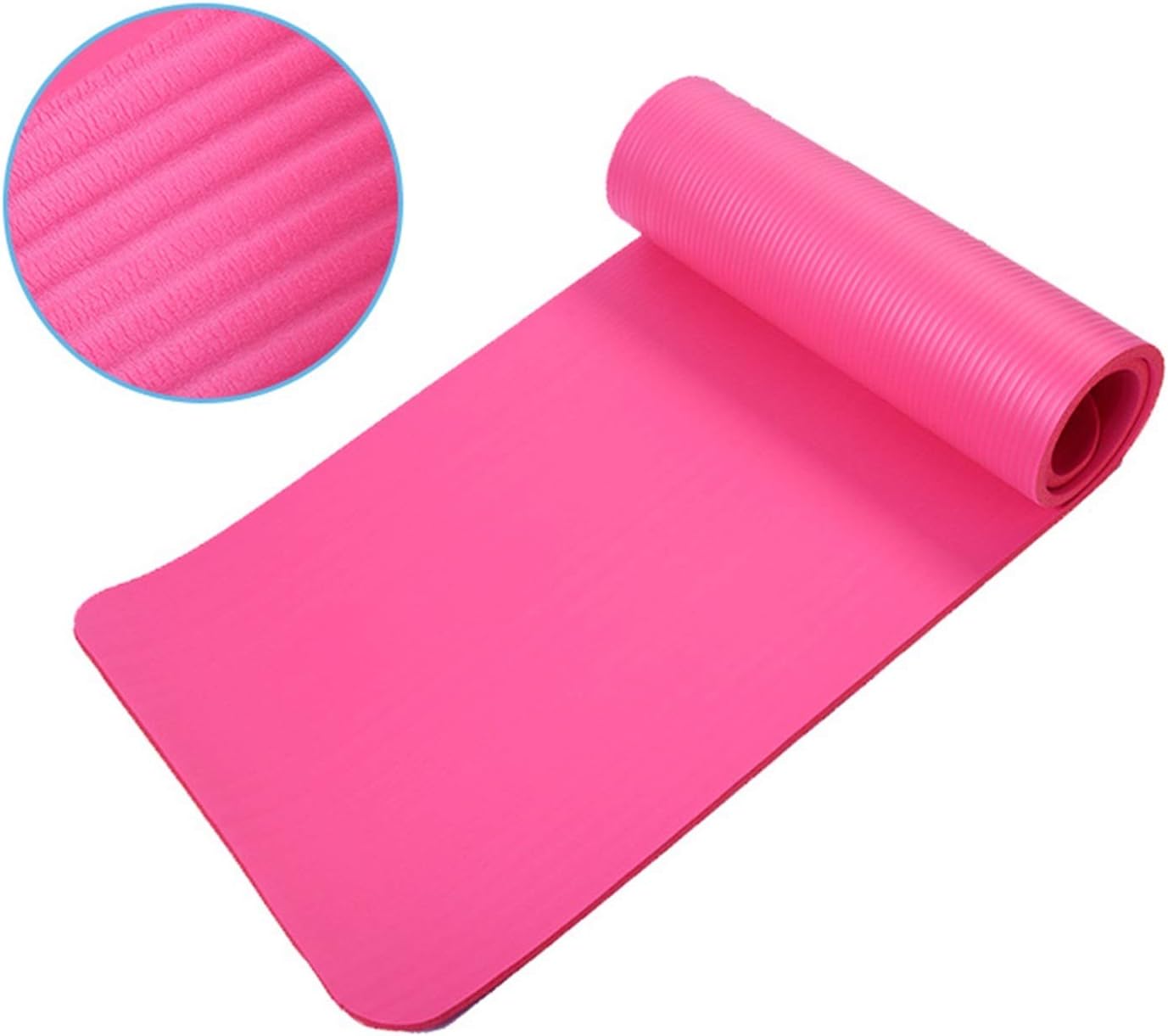 Outdoor Indoor 15mm Foldable Exercise Yoga Mat Non-Slip Thick Pad Fitness Pilates Mat Camping Sleeping Mattress (Color : 03) - Image 2