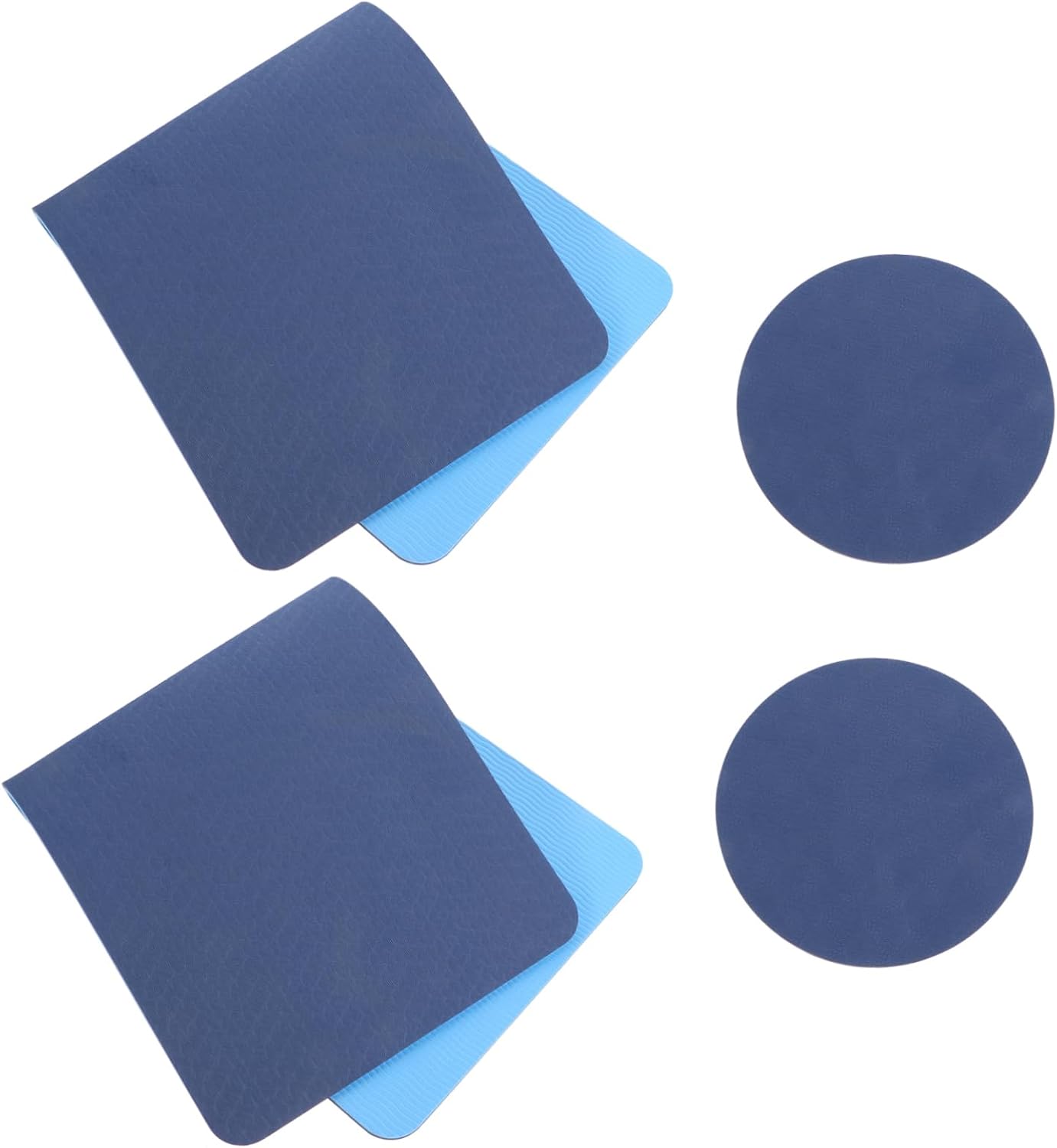 8 Pcs Yoga Mat Yoga Knee Pad Cushion Gym Pads Flooring Rodilleras Para Gym Mujer Yoga Knee Mat Fitness Pilates Knee Pad Thick Knee Pads Yoga Fitness Mat Kneeling Mat Plank Mat