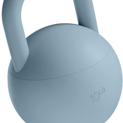 Soft Kettlebell with Anti-Slip Grip and Cushioned Impact-Resistant Base, for Women??s Core and Strength Training at Home