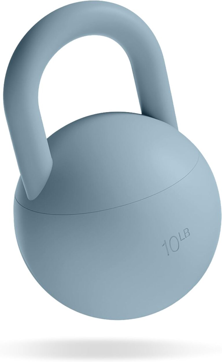 Soft Kettlebell with Anti-Slip Grip and Cushioned Impact-Resistant Base, for Women??s Core and Strength Training at Home