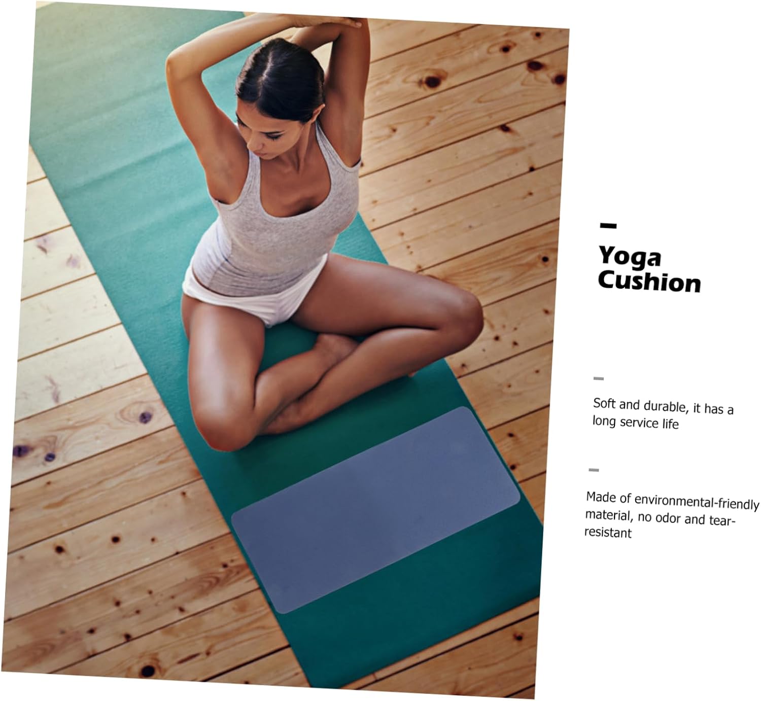 8 Pcs Yoga Mat Yoga Knee Pad Cushion Gym Pads Flooring Rodilleras Para Gym Mujer Yoga Knee Mat Fitness Pilates Knee Pad Thick Knee Pads Yoga Fitness Mat Kneeling Mat Plank Mat - Image 2