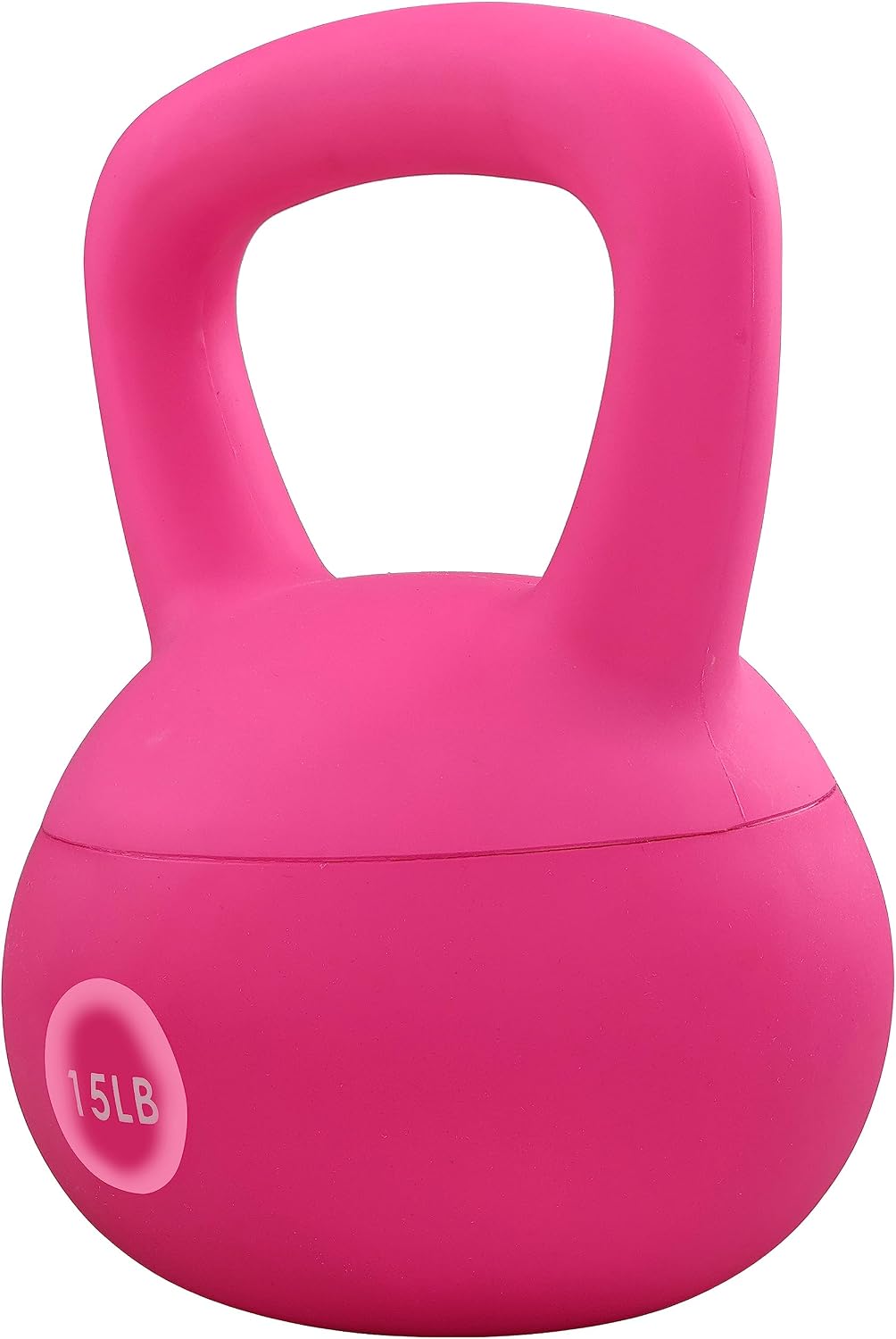 Soft Vinyl Kettlebell Set, Sea and Iron Sand Filled, Color-Coded Multi-Size Weights for Men and Women
